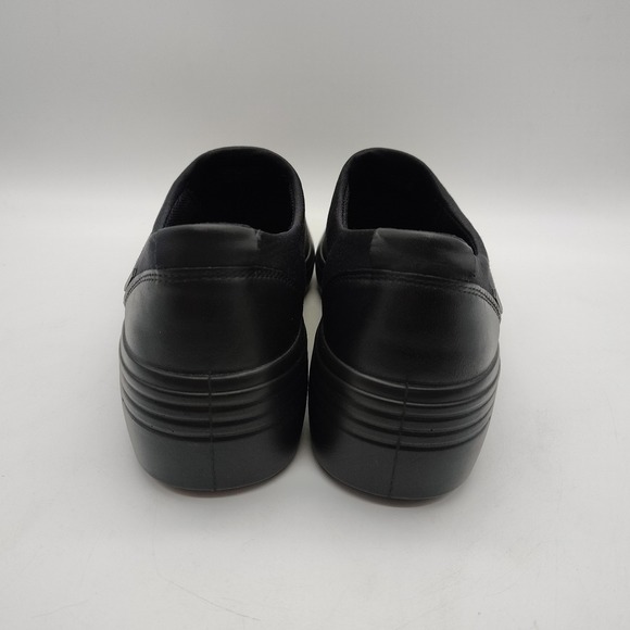 ECCO Womens Soft 7 GTX Gore-Tex Size EU 41 US 10 Slip On Shoes Black Stretch - Picture 5 of 10